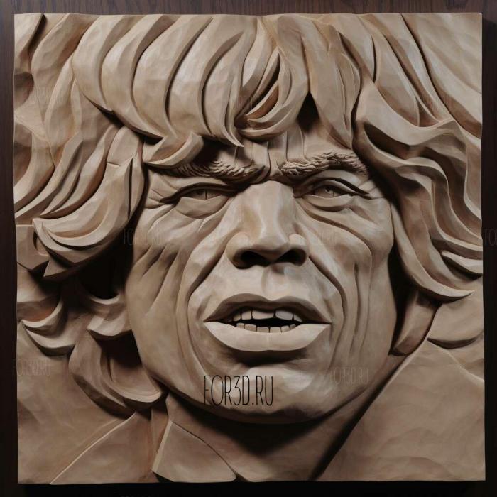 MICK JAGGER 2 stl model for CNC